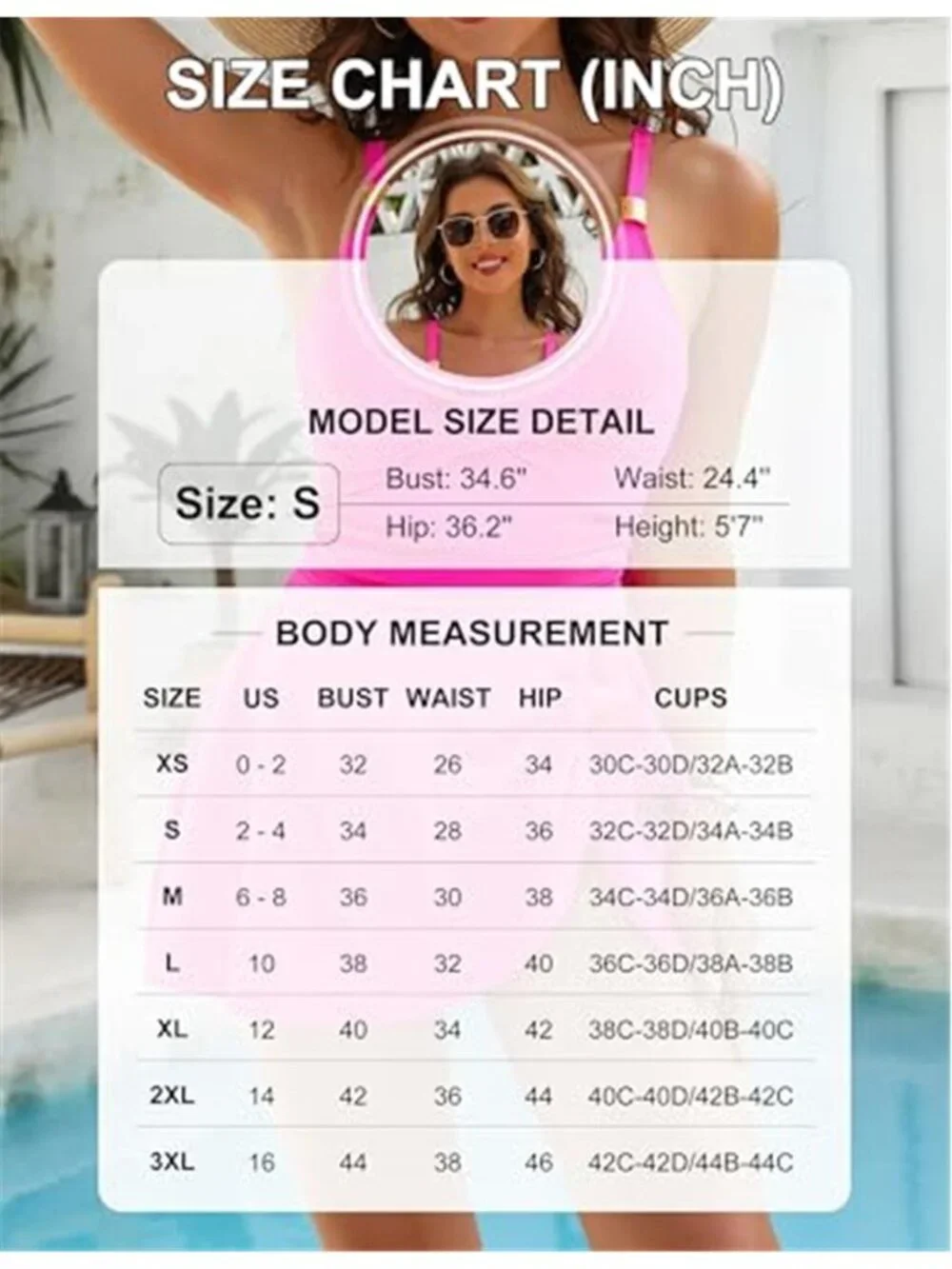 Womens Tummy Control One Piece Swimsuit Swim Dress Skirt V Neck Bathing Suit